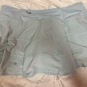 Blue pace rival skirt mid rise